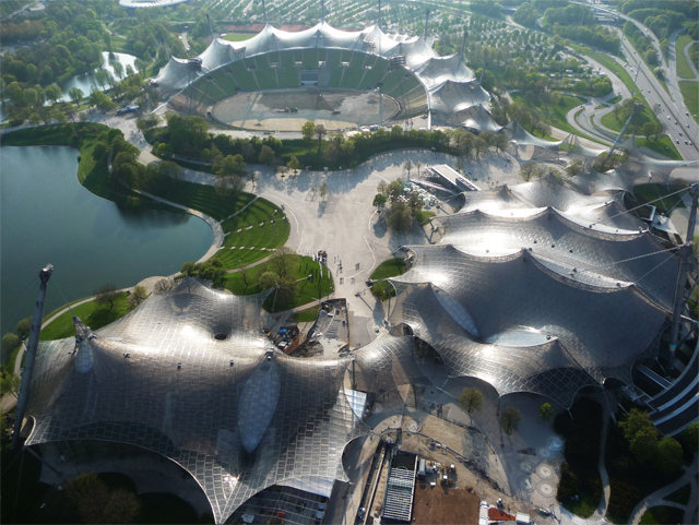 1-Frei-Otto-Roofing-for-main-sports-facilities-in-the-Munich-Olympic-Park