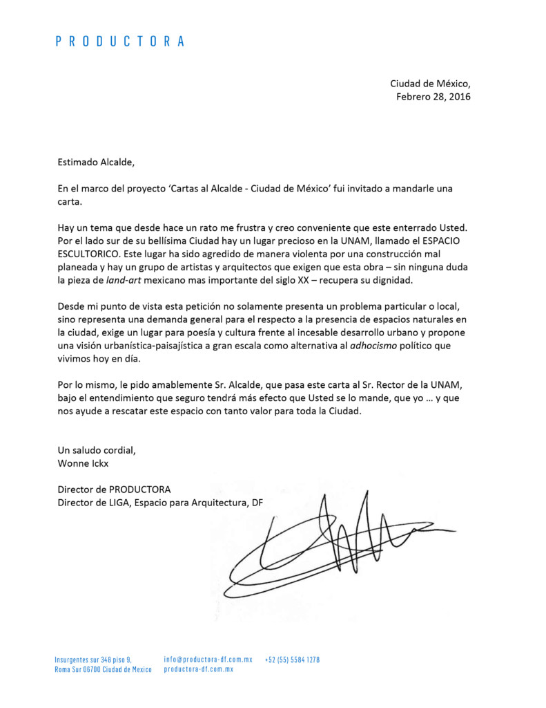 Microsoft Word - Carta al Alcalde - Wonne Ickx.docx