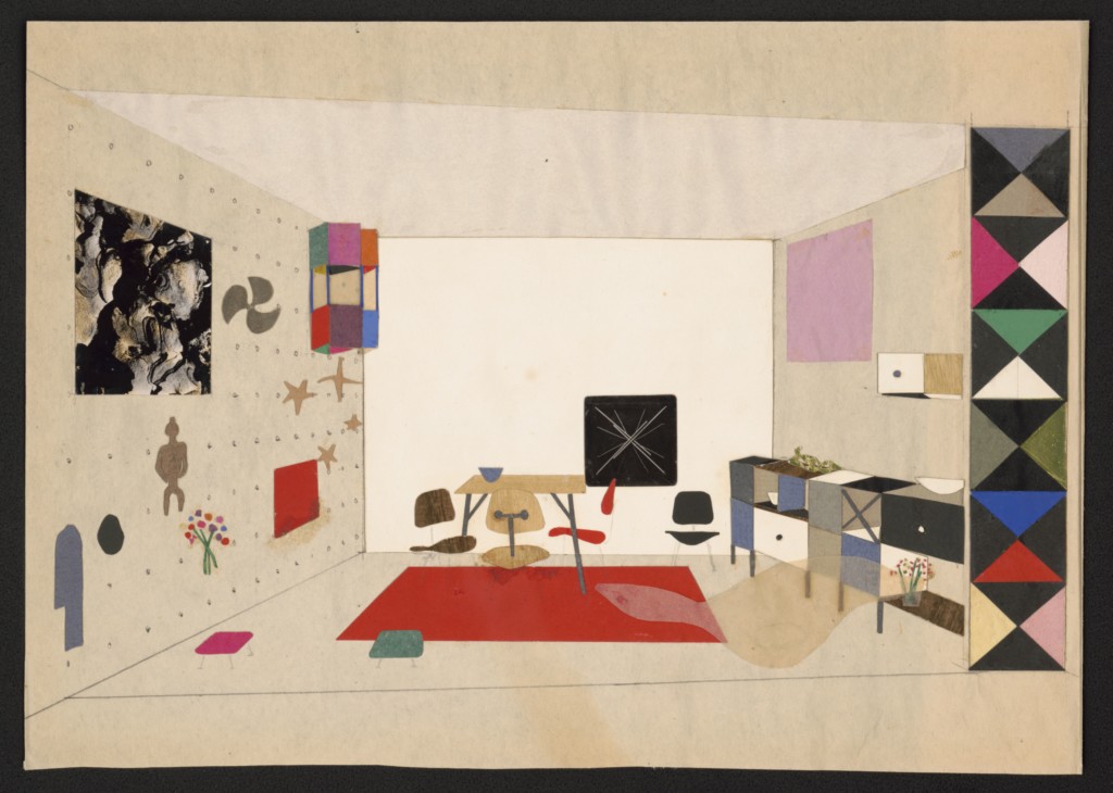 17-the-world-of-charles-and-ray-eames-collage-of-room-display-for-an-exhibition-for-modern-living-1949-c2a9-eames-office-llc