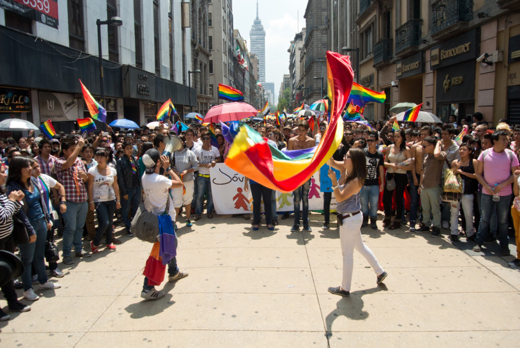 Día Internacional del Orgullo LGTB. Centro Histórico, Ciudad de México