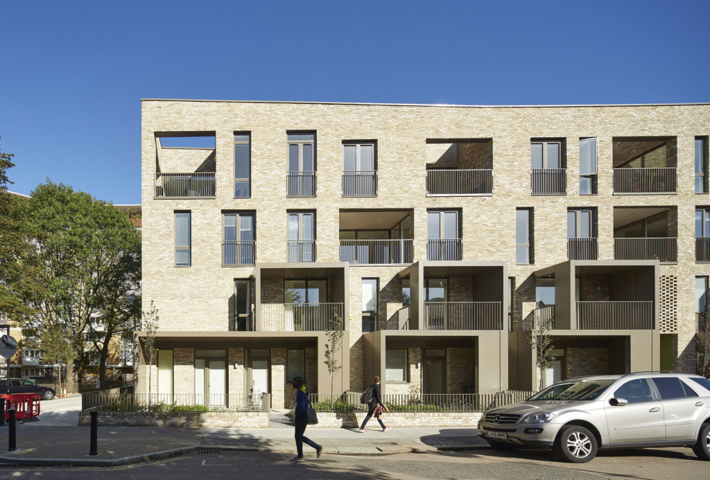 Alison Brooks Architects South Kilburn Estate photographed by Pa