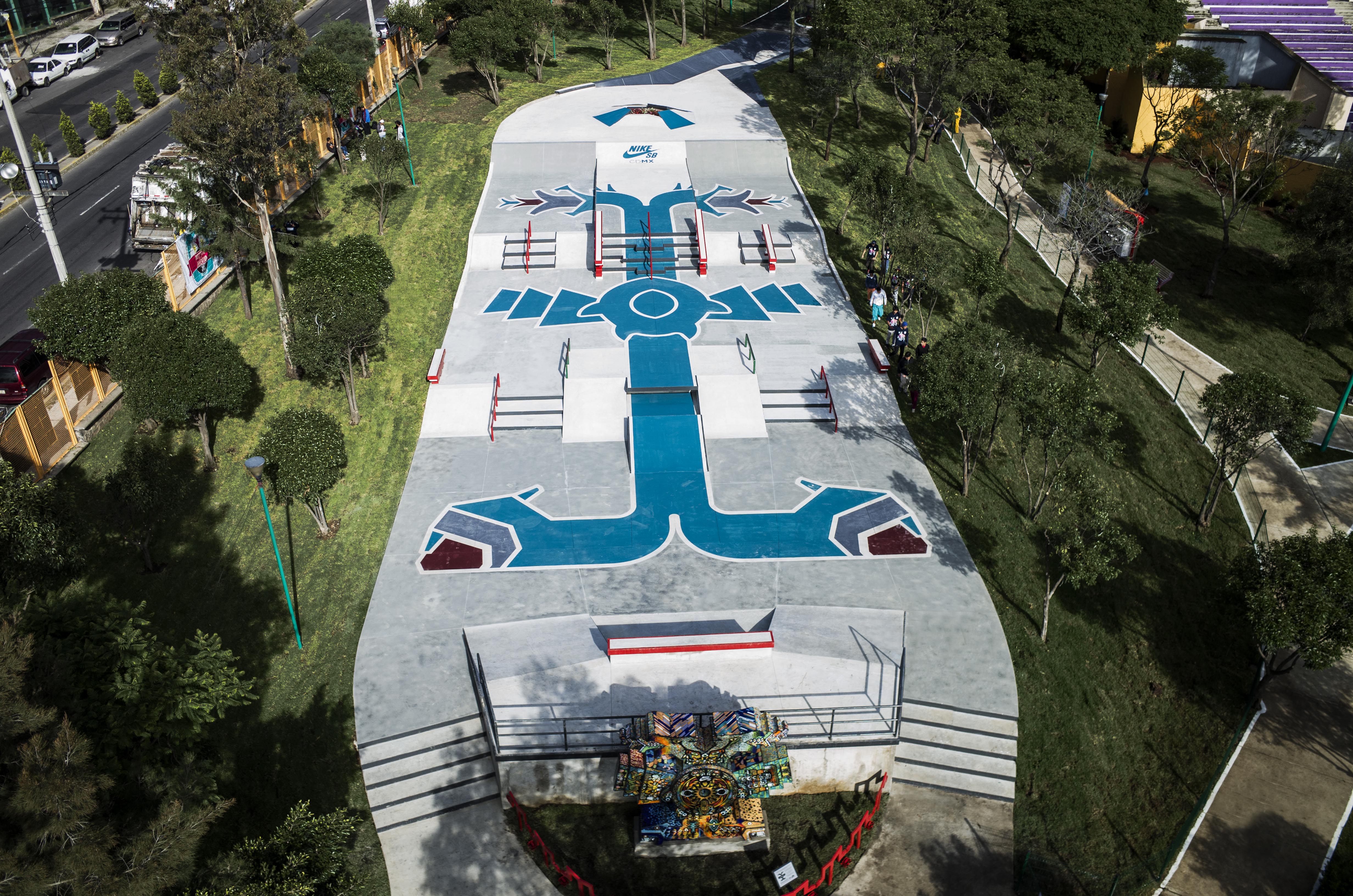 templo mayor skatepark_Nike SB Mexico